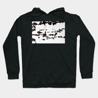 Black Ink Splatter Hoodie